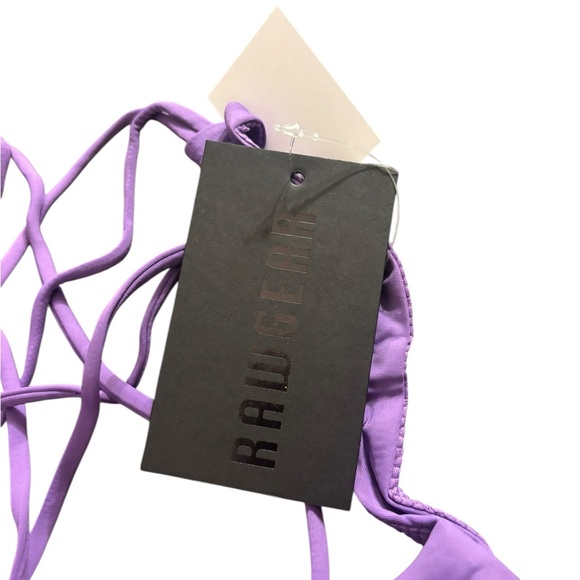 RAWGEAR War Sports Bra | Purple | Strappy Back | NWT | Various Sizes - Picture 6 of 7